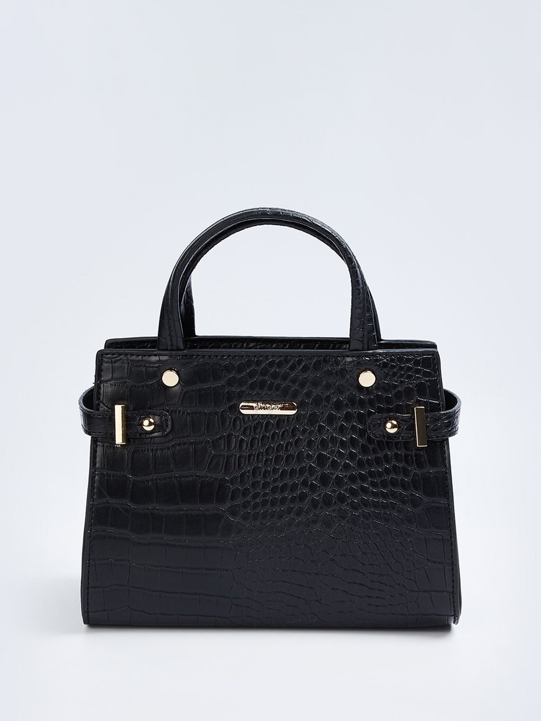 

Ginger by Lifestyle PU Handheld Bag, Black