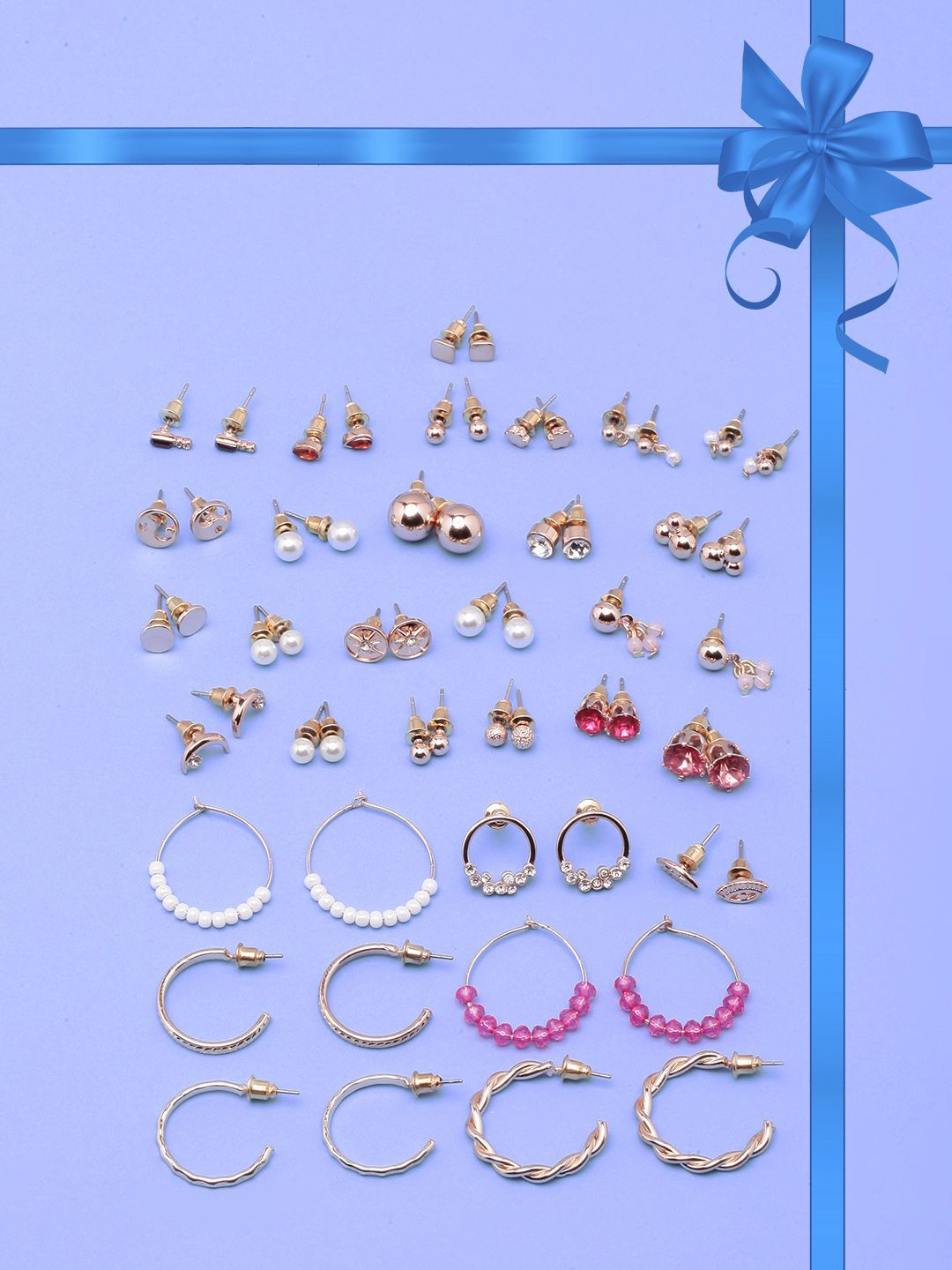 

KPOP Contemporary Drop Earrings, Gold