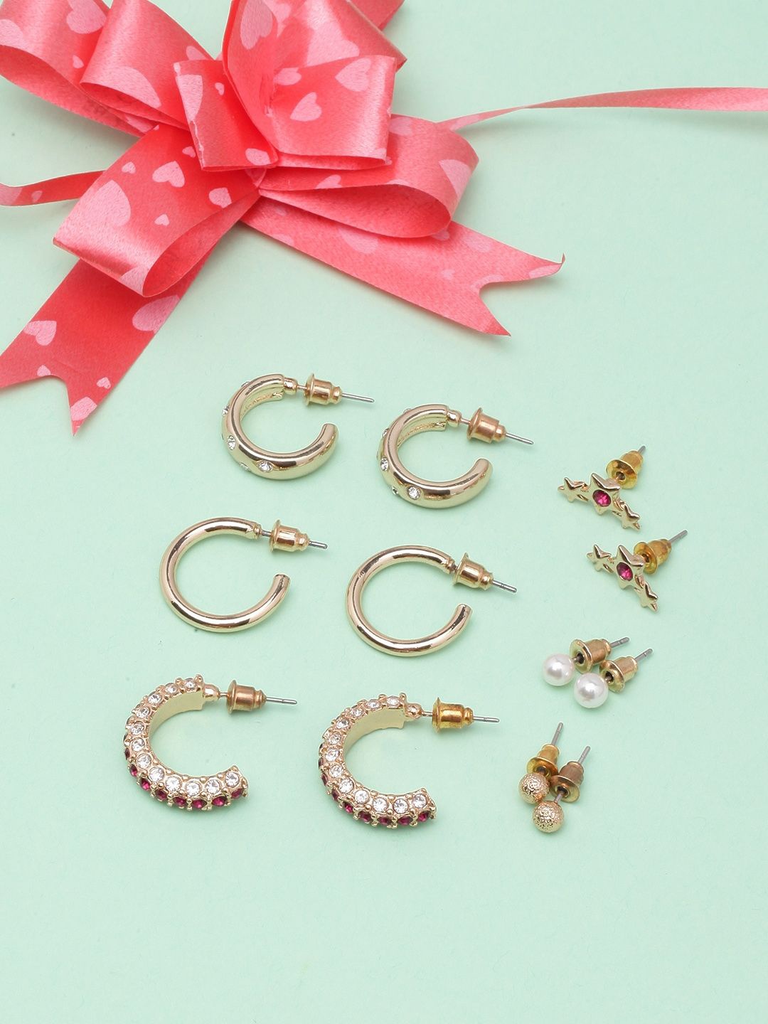 

KPOP Contemporary Drop Earrings, Gold
