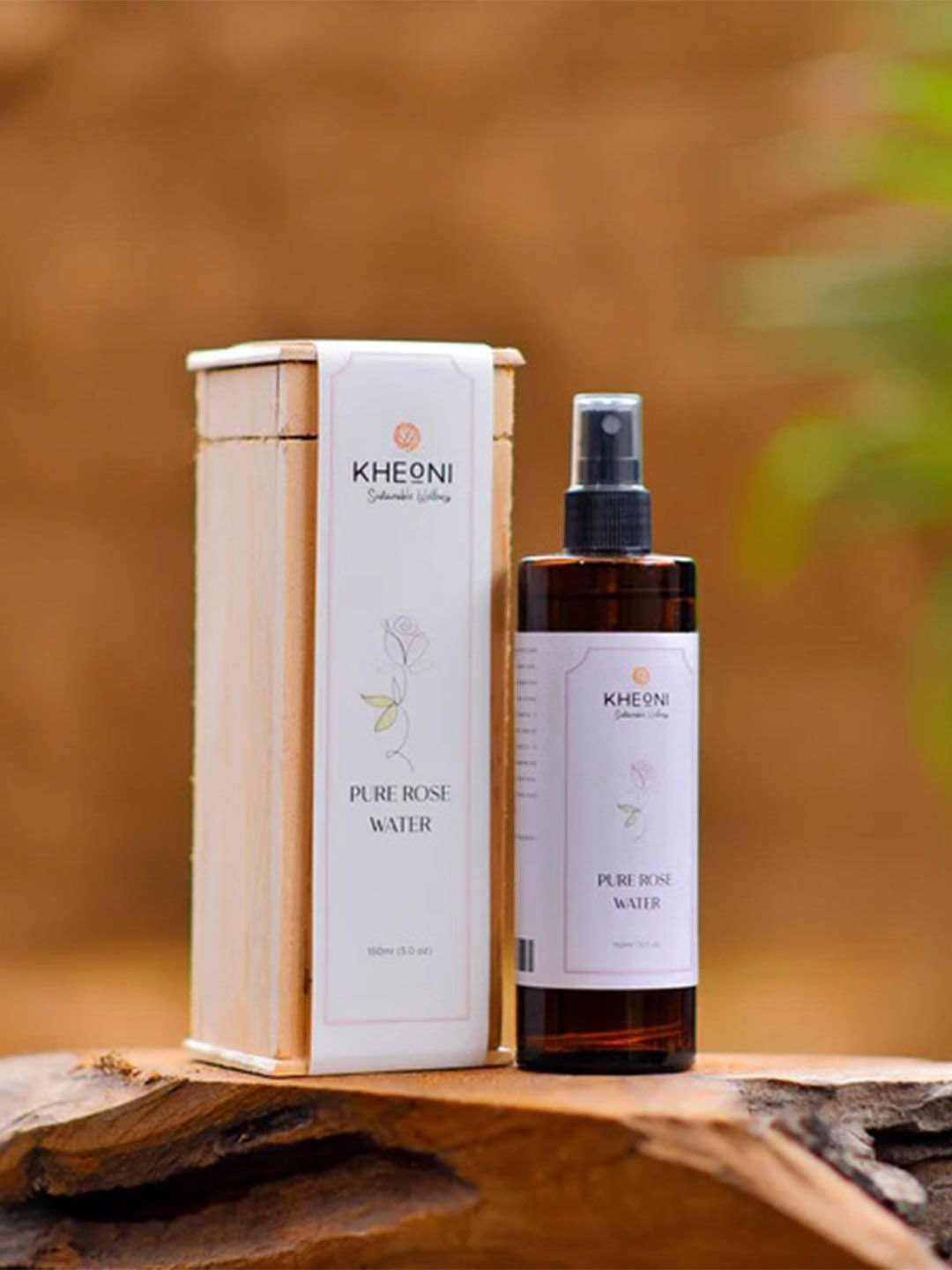 

Kheoni Pure Rose Water Mist - 150 ml, White