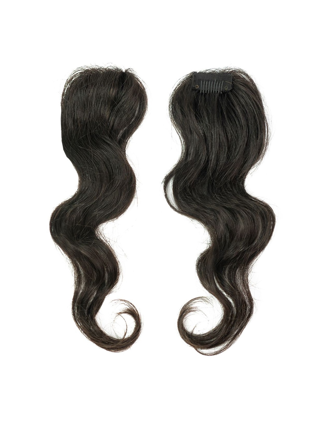 

GEMERIA HAIR Wavy Invisible Spot Cover-Up Hair Patch - Natural Black Brown