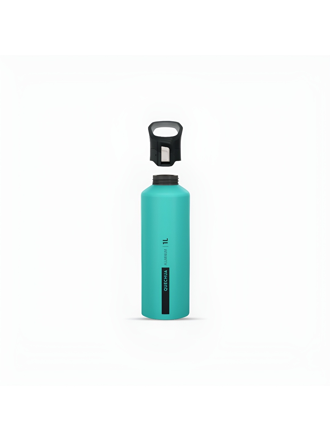 

Quechua By Decathlon Green Aluminium Quick Open Cap Water Bottle 1 L