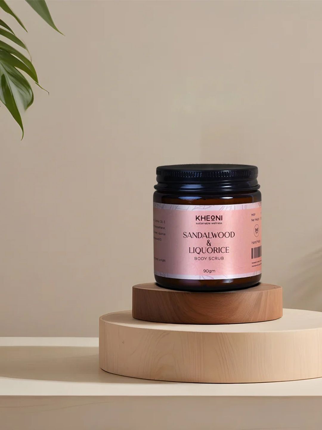 

Kheoni Sandalwood & Liquorice Body Scrub - 90 g, Yellow