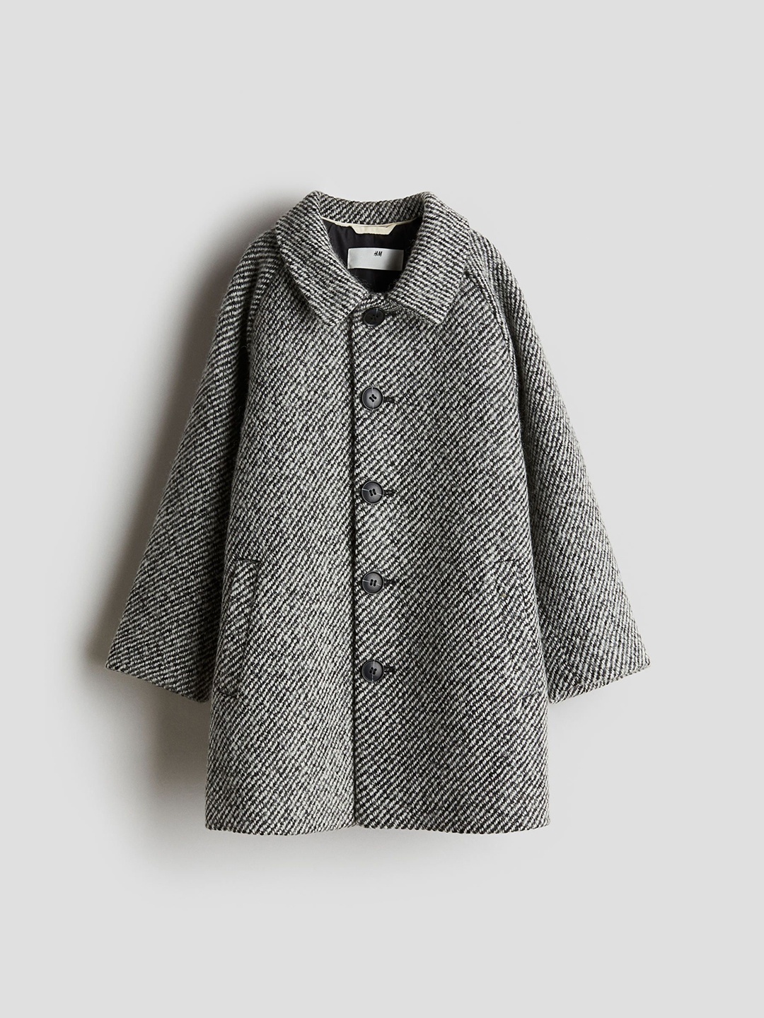 

H&M Boys Wool-blend Coat, Grey