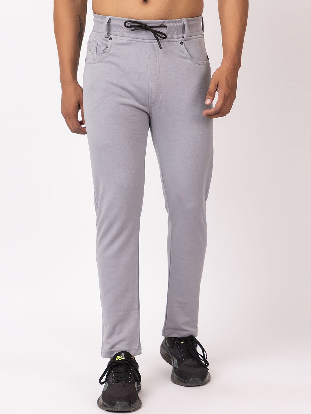

GEE 5 Men Mid Rise Track Pants, Grey