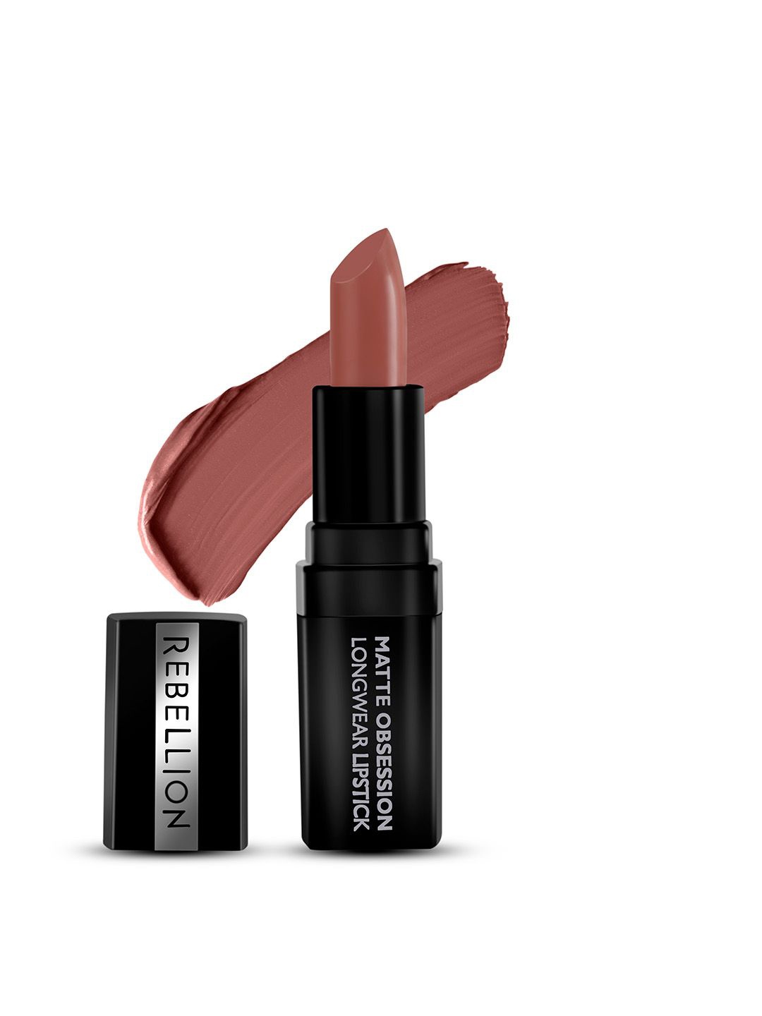 

Rebellion Cosmetics Matte Obsession Long Wear Lipstick 4.2 g - Adonis 12, Beige