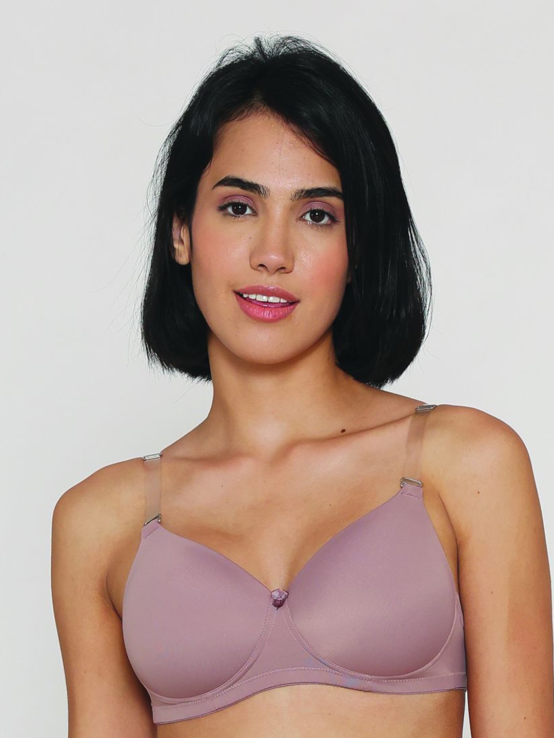 

B'ZAR Women Full Coverage Lightly Padded Non-wired All Day Comfort Backless Bra-BZB1212, Mauve