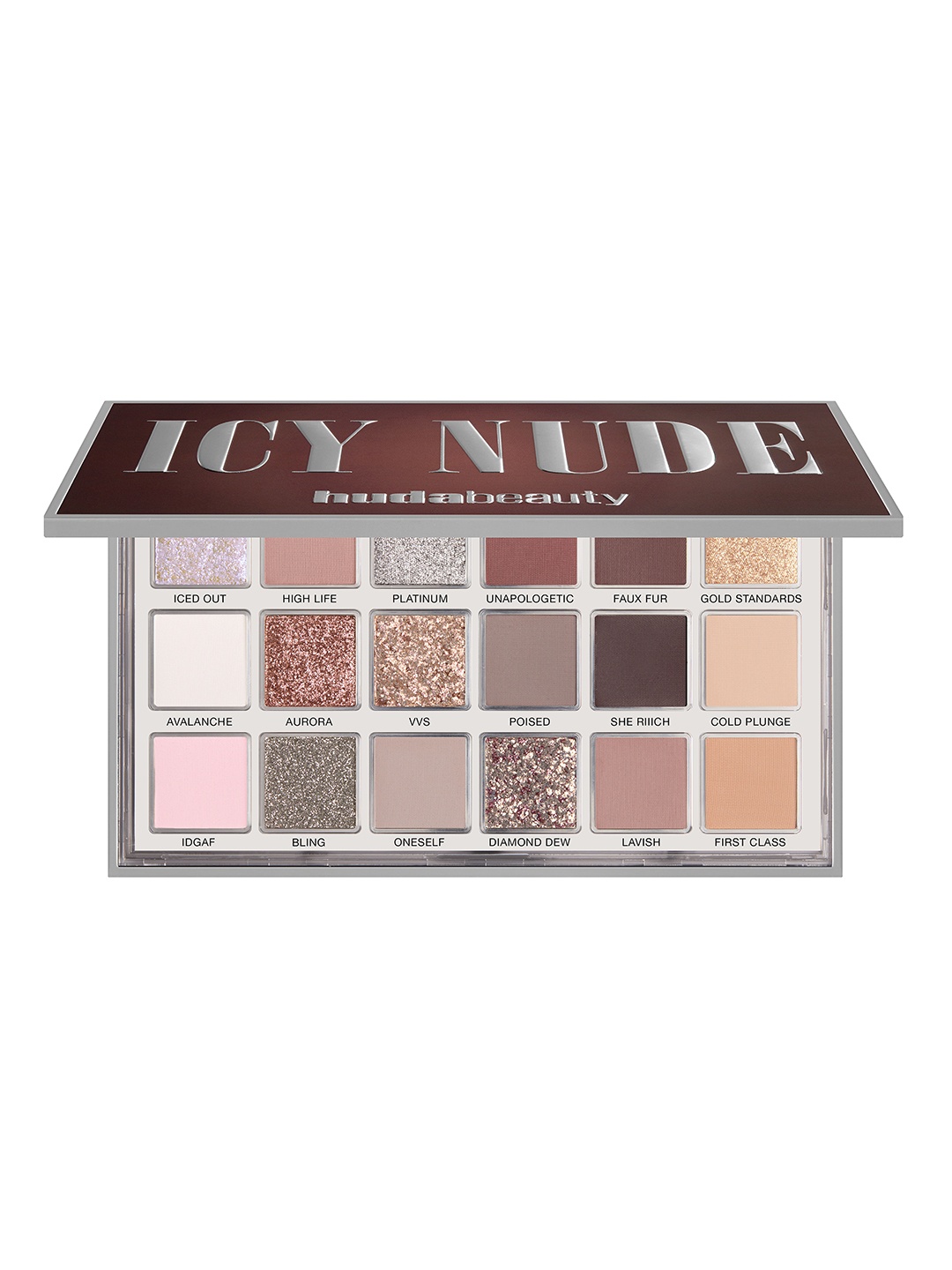 

Huda Beauty Icy Nude Eyeshadow Palette, Multi