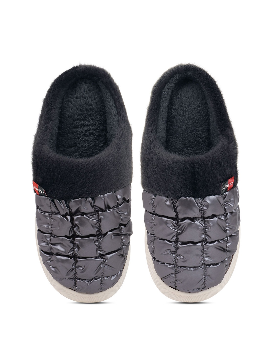 

CASSIEY Men Room Slippers, Grey
