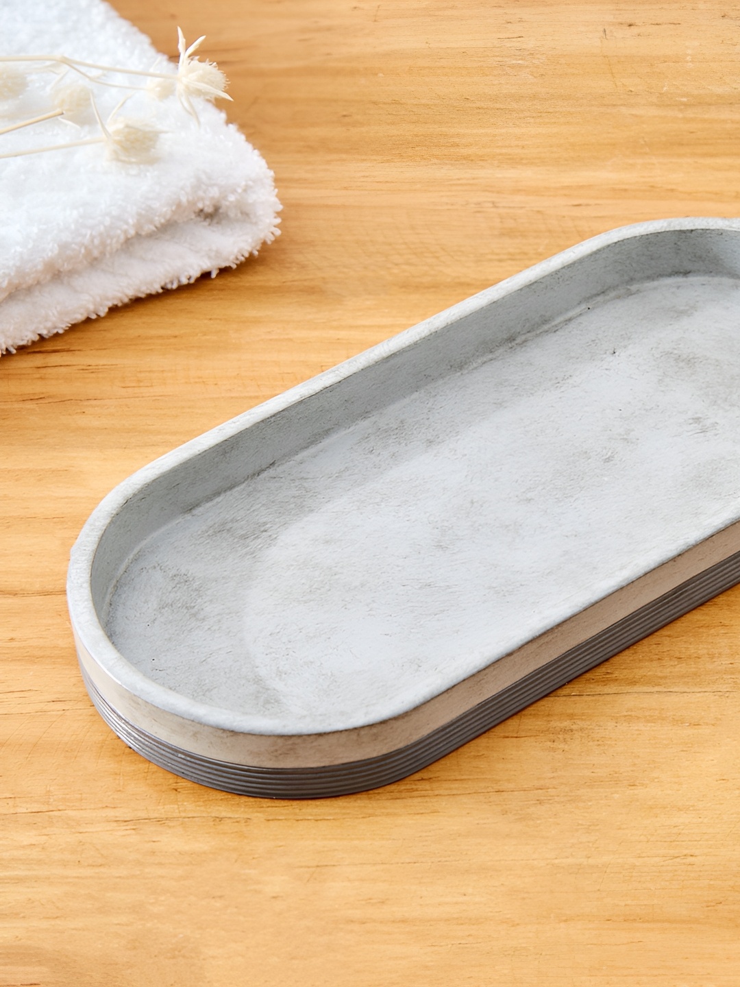 

Home Centre Nova Whisper Aura Grey Contemporary Soap Dish