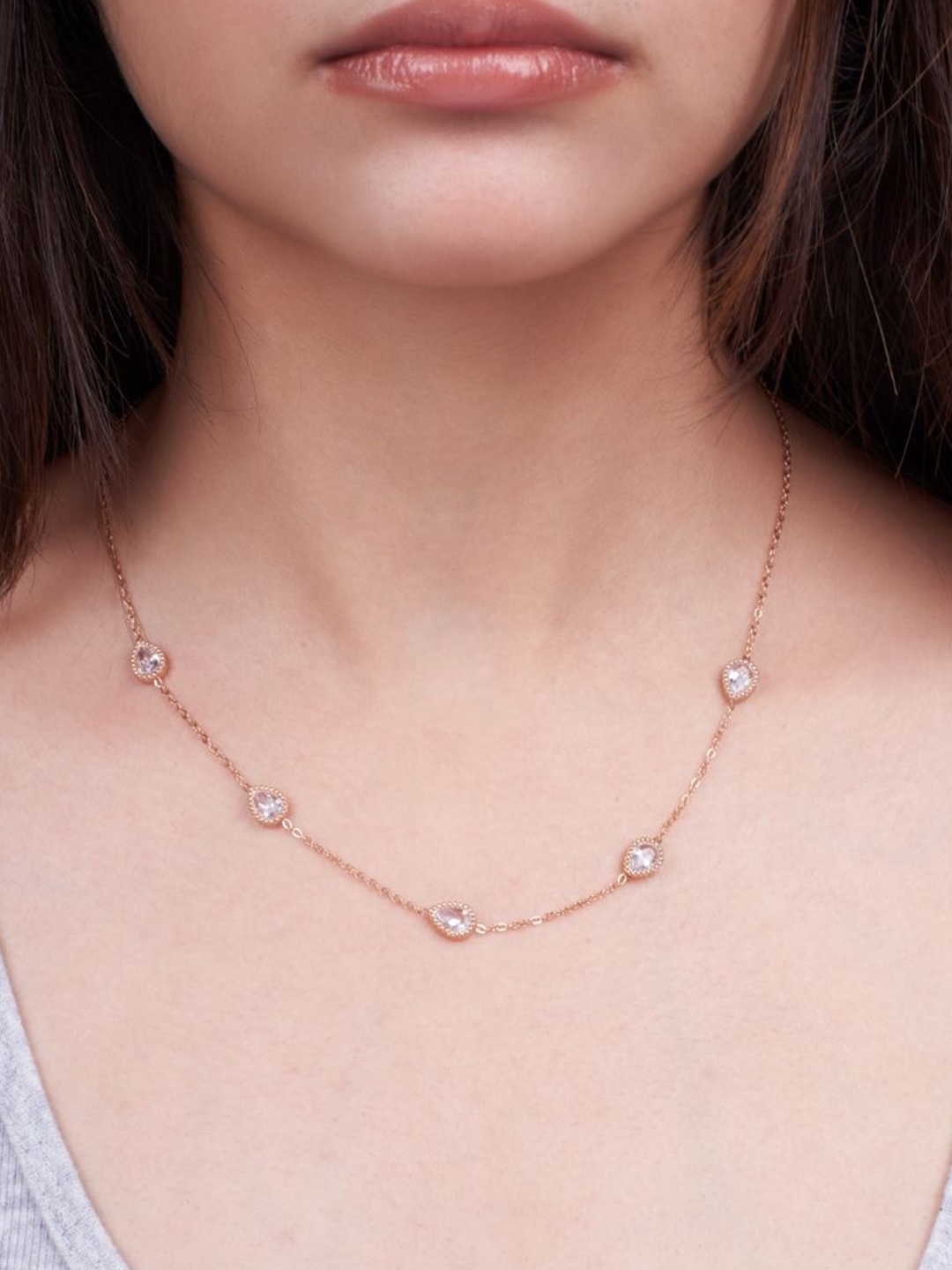 

SALTY Necklace, Rose gold