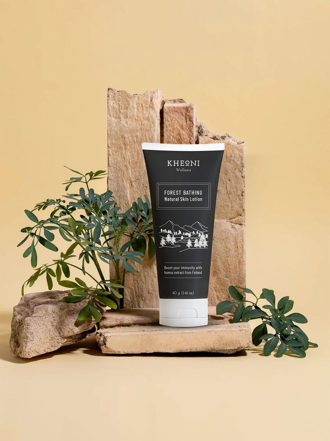 

Kheoni Forest Bathing Natural Skin Lotion- 40 g, Brown