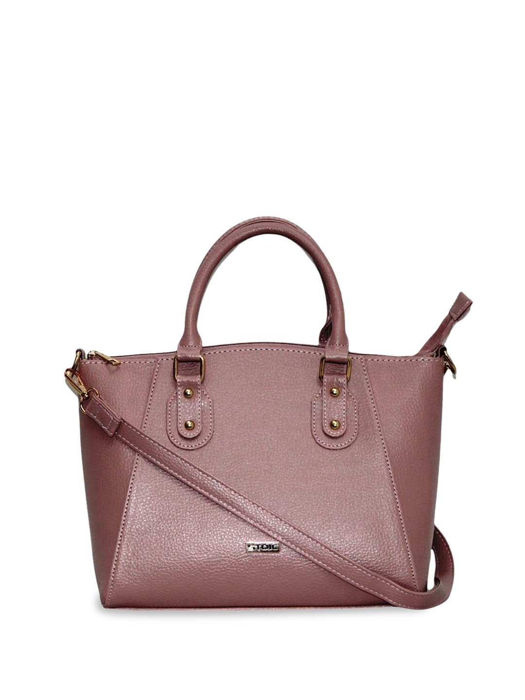 

STOIC Structured Shoulder Bag, Peach