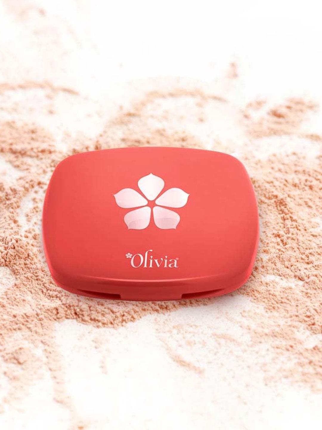

Olivia Skinsync Compact Powder- 10 g- 02 Milky Glow, Brown