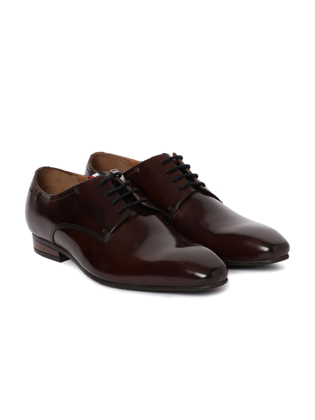 

GABICCI Men Leather Formal Derbys, Brown