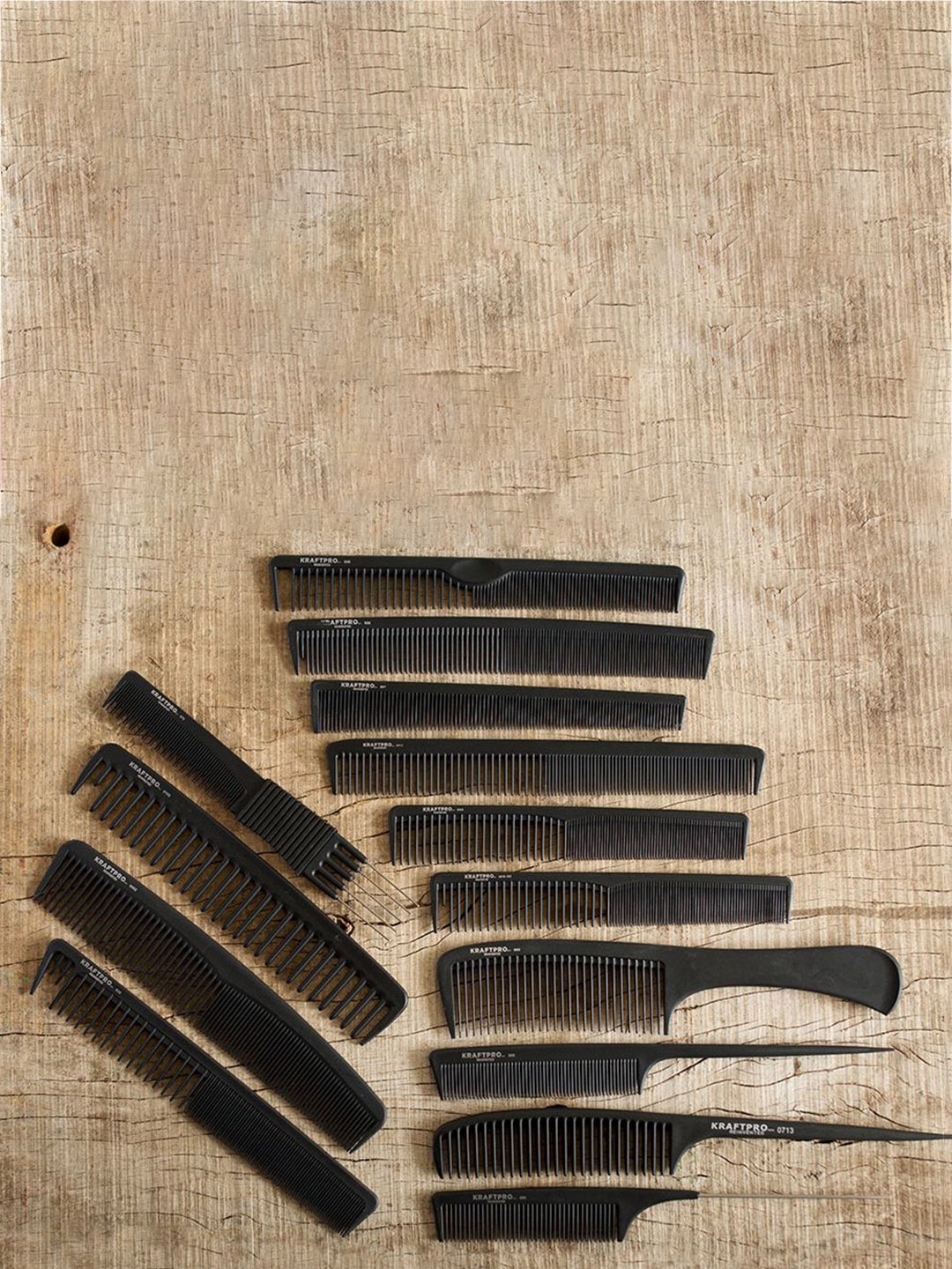 

KRAFTPRO Hair Dressing Comb, Black