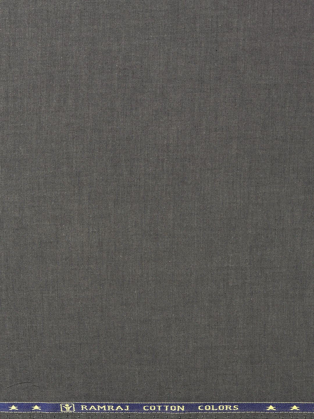 

Ramraj Men Cotton Shirt Clothing Fabric, Grey