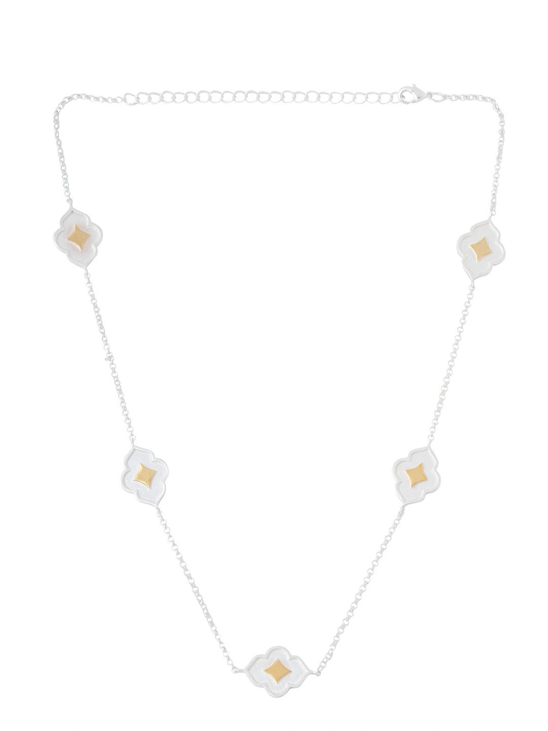 

Mitali Jain Silver-Plated Necklace
