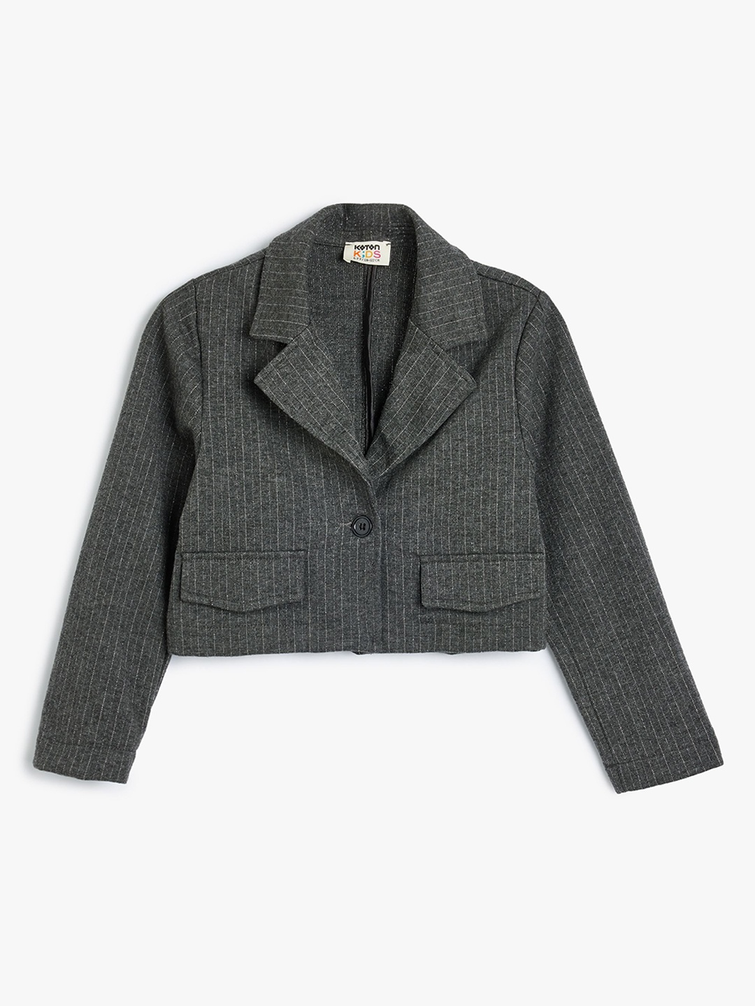 

Koton Girls Tailored Jacket, Grey