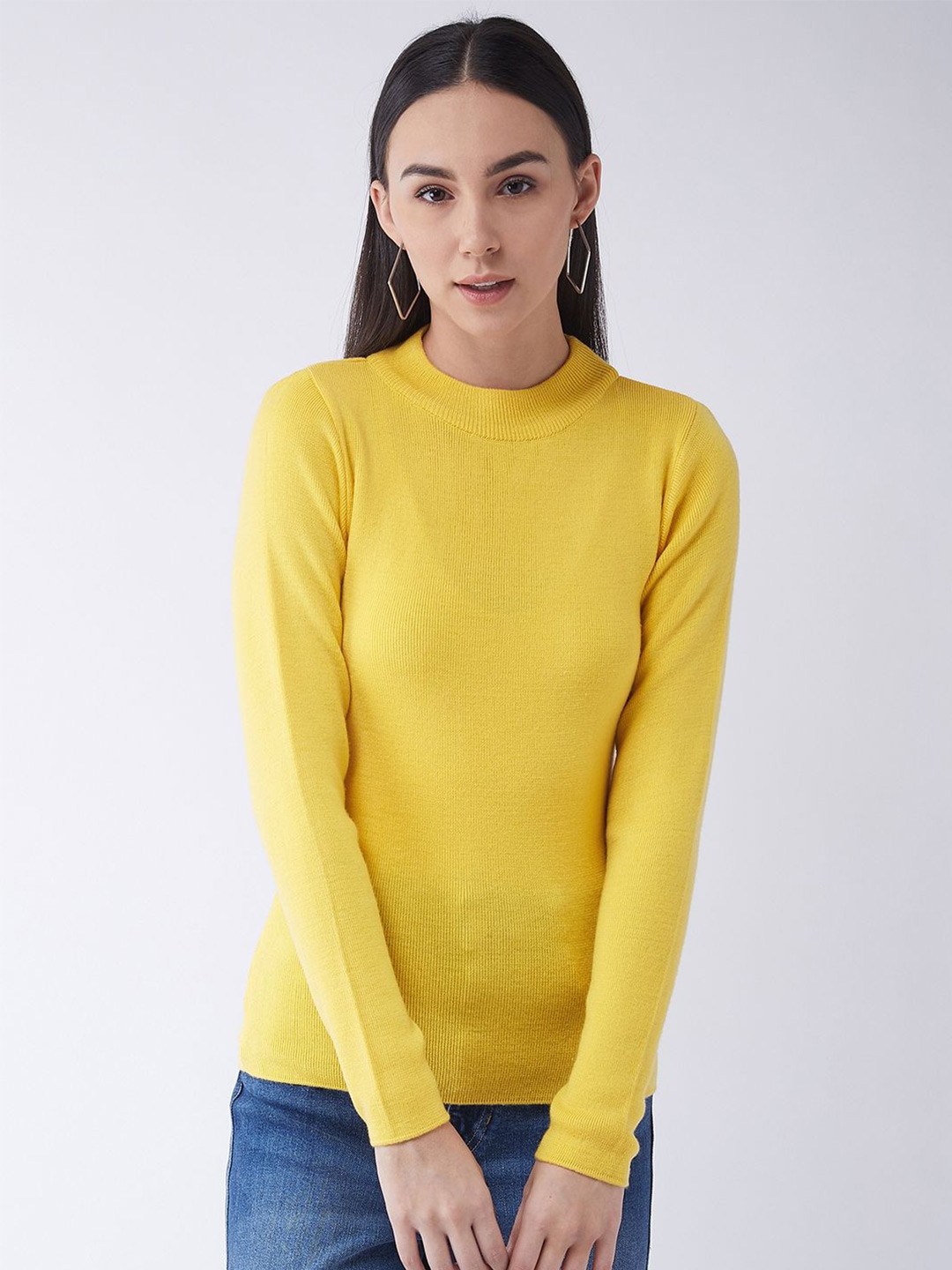 

RVK Women Pullover, Yellow