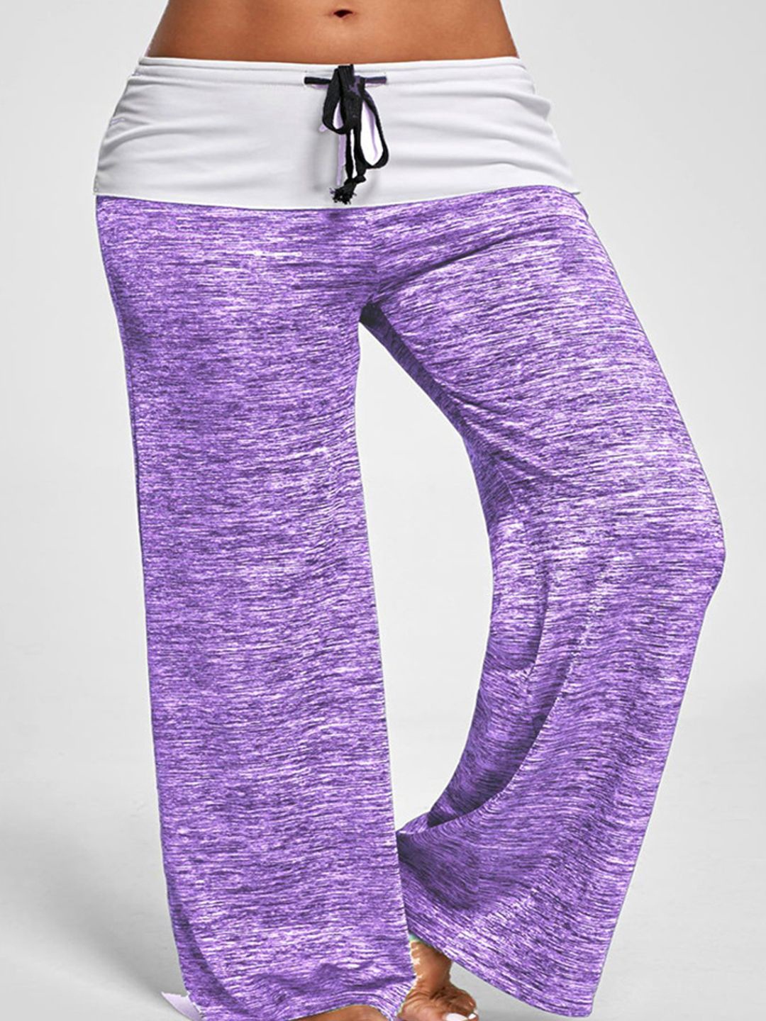 

StyleCast Women Textured Printed Trousers, Purple