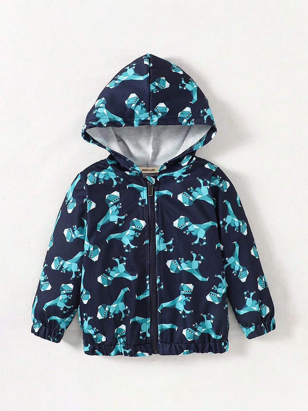 

INCLUD Boys Open Front Jacket, Navy blue