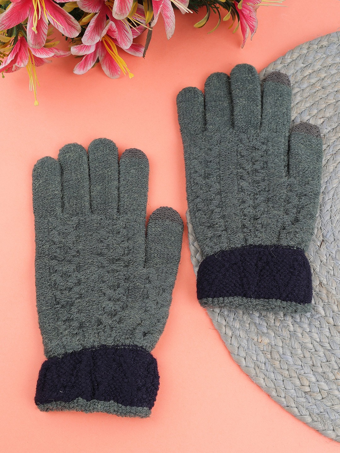 

ELLIS Unisex Touchscreen Gloves, Grey