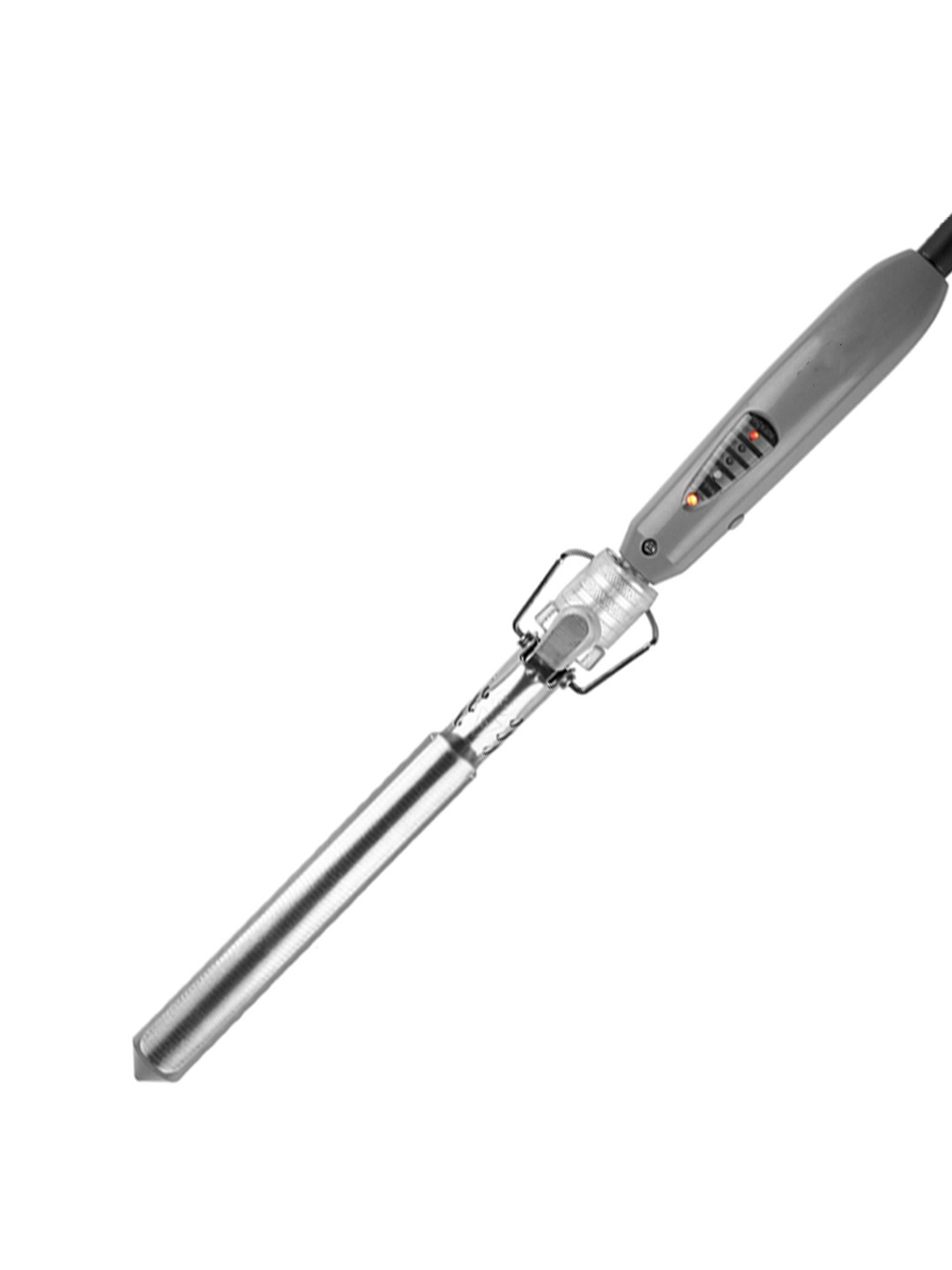 

vng Professional 360 Degree Tangle-free Swivel Cord Hair Curler- 228, Silver