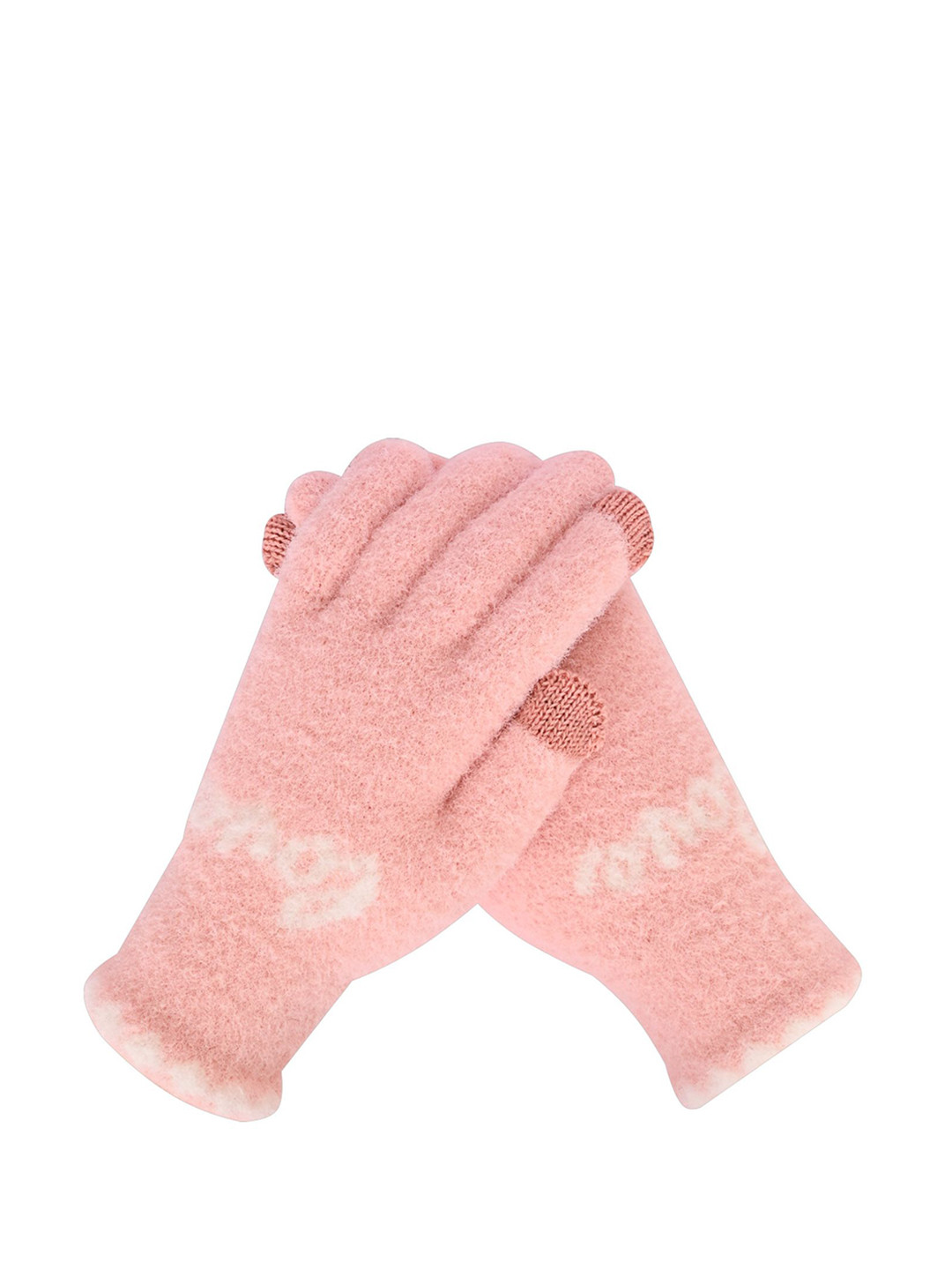 

LOOM LEGACY Women Solid Winter Gloves, Pink