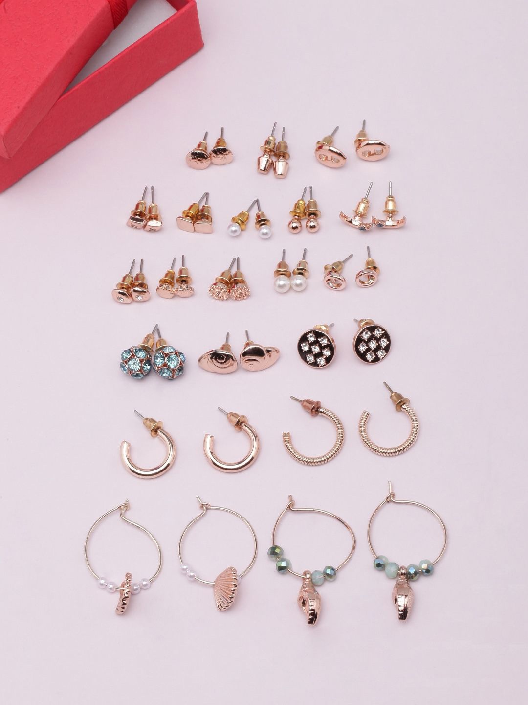 

KPOP Contemporary Drop Earrings, Gold