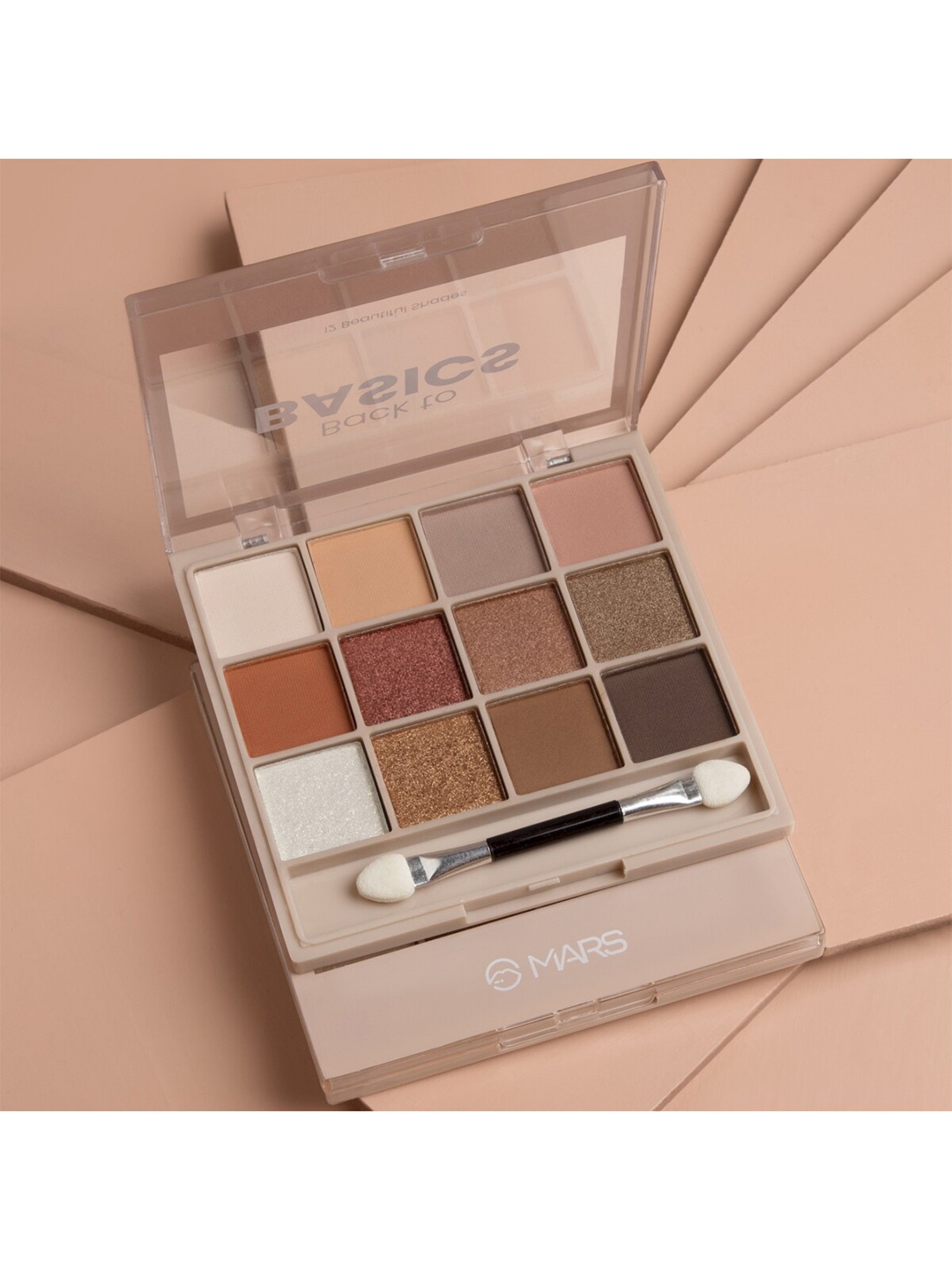 

MARS Back to Basics Eyeshadow Palette Shade-02, Multi