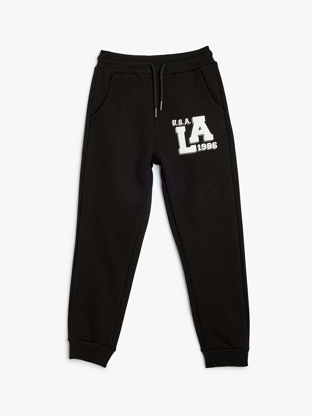 

Koton Boys Mid Rise Jogger, Black