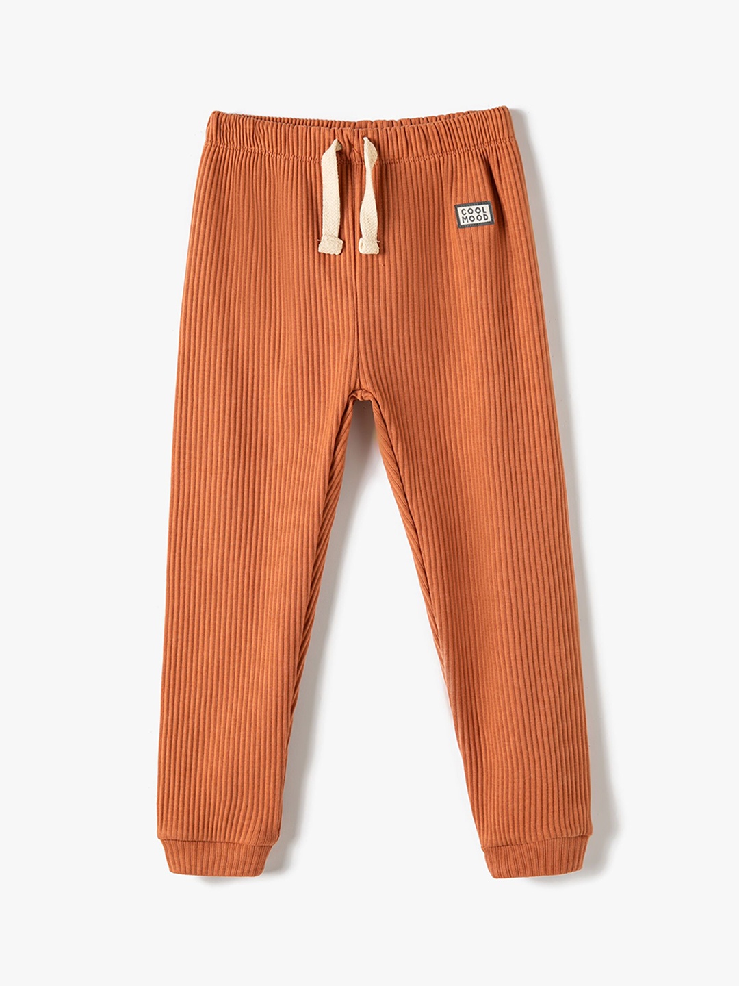 

Koton Infants Boys Cotton Mid Rise Joggers, Brown