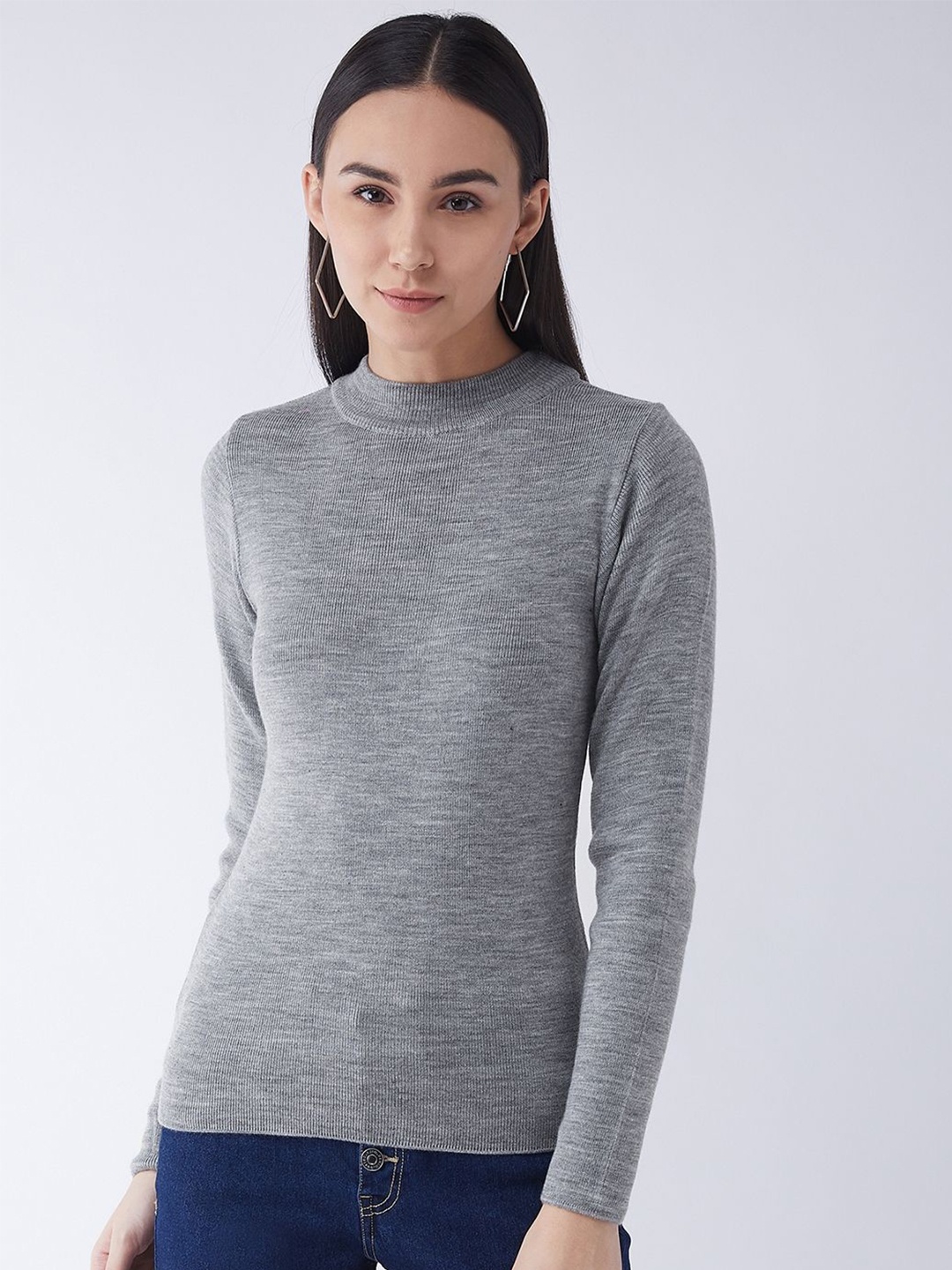 

RVK Women Pullover, Grey