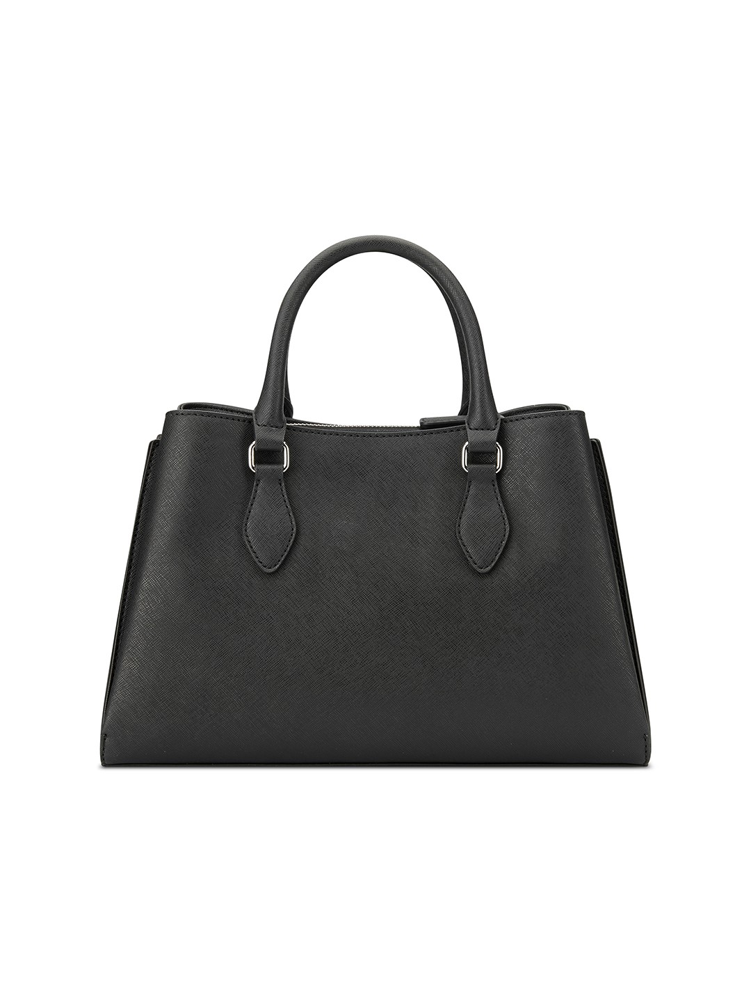 

GUESS Structured Satchel, Black