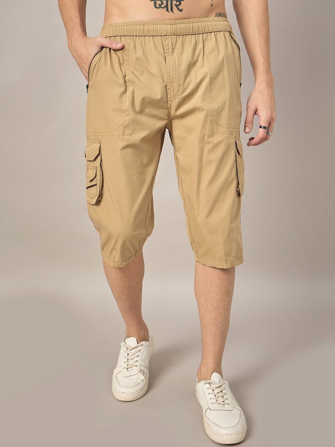 

STUDIO NEXX Men Relaxed Fit Shorts, Khaki