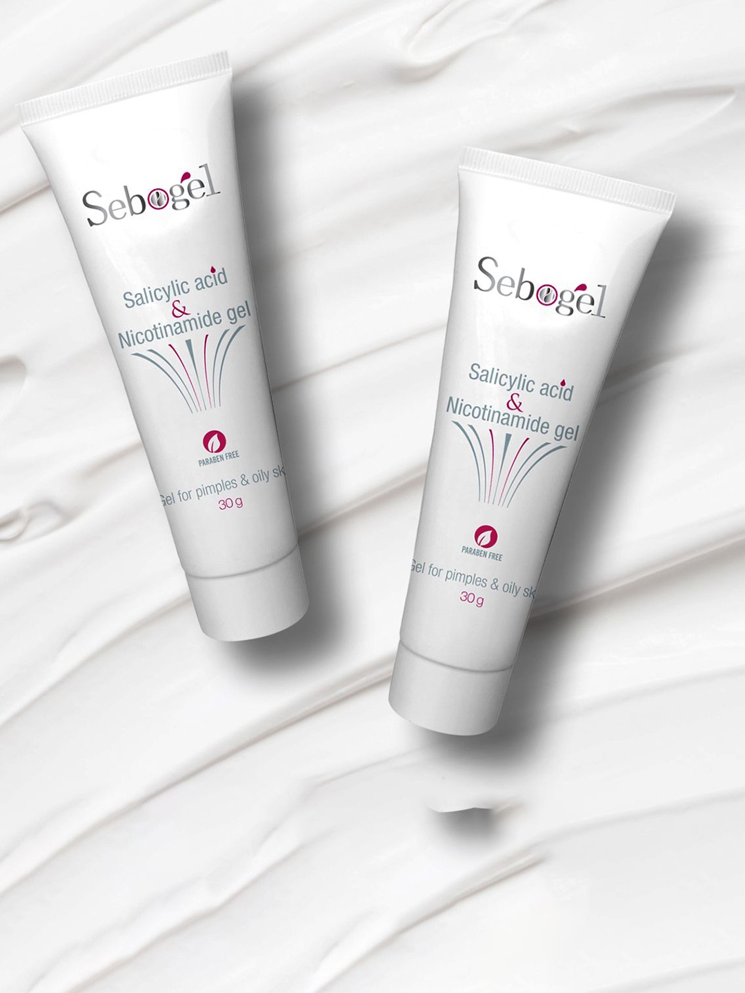

Sebogel Set Of 3 Salicylic Acid & Nicotinamide Gel- 30 g Each, Na
