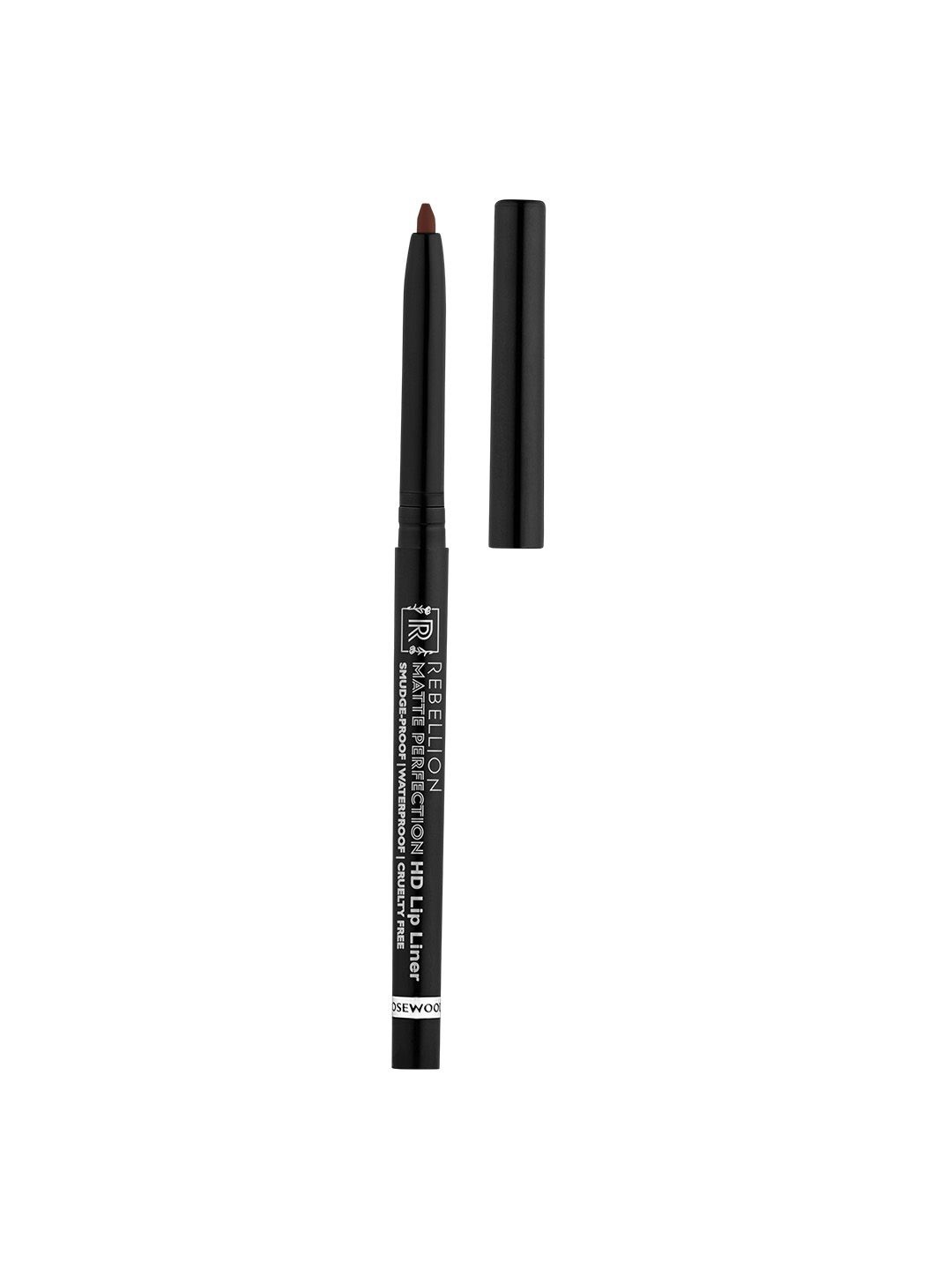 

Rebellion Cosmetics Waterproof Matte Perfection HD Lipliner 0.28g - Rosewood 21, Brown