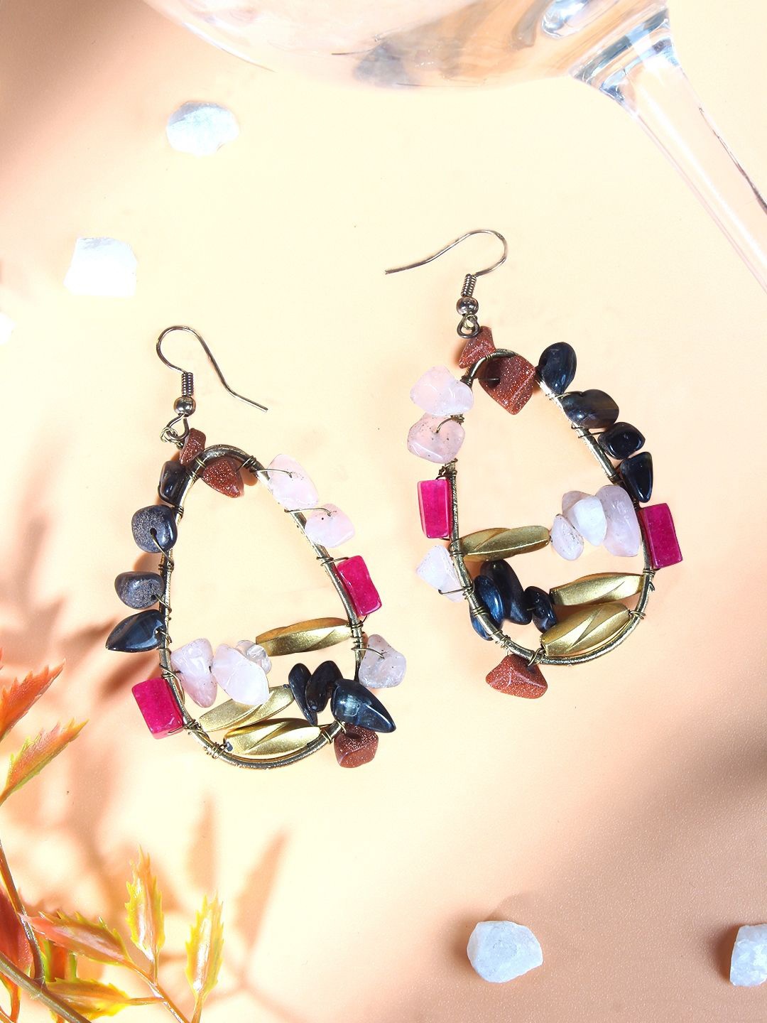 

KPOP Gold-Plated Contemporary Drop Earrings