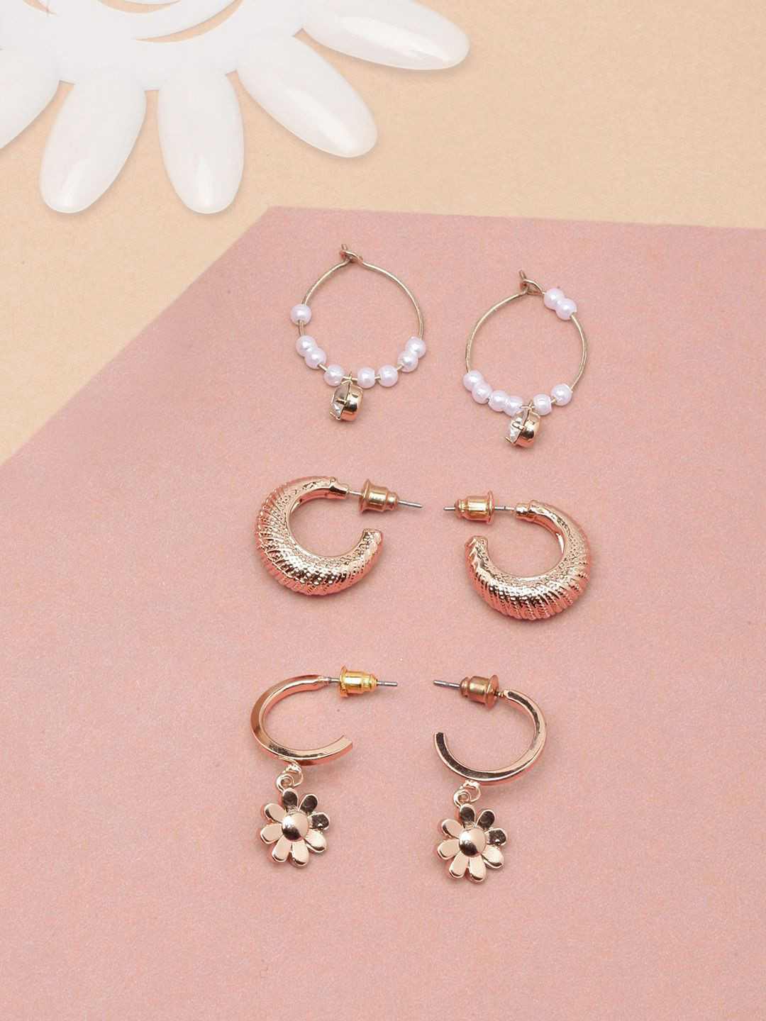 

KPOP Contemporary Drop Earrings, Gold