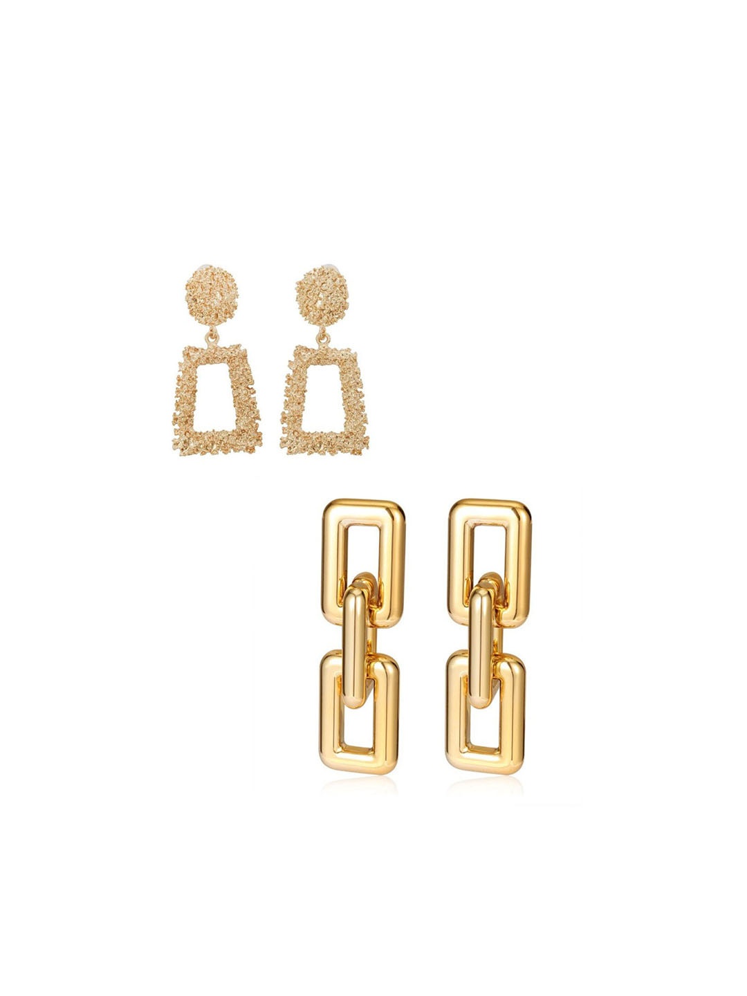 

Pinapes Geometric Drop Earrings, Multi