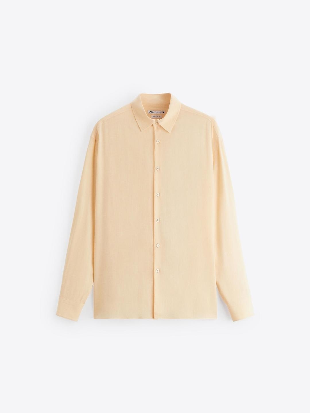 

ZARA Men Shirts, Peach