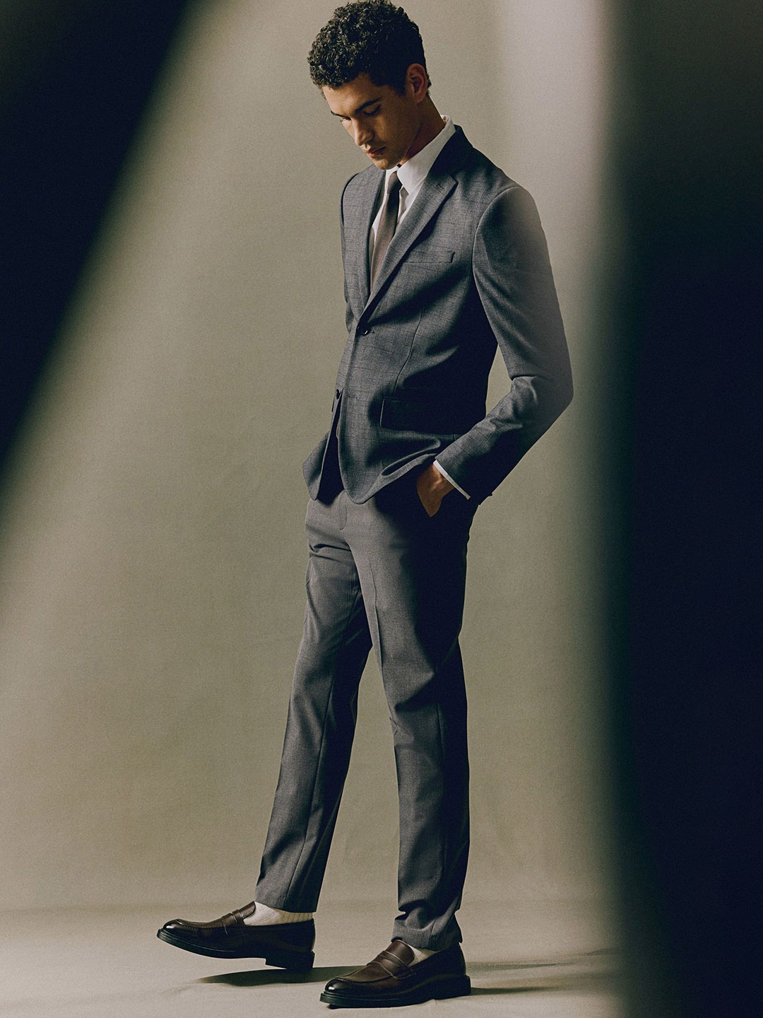 

H&M Slim Fit Jacket, Grey