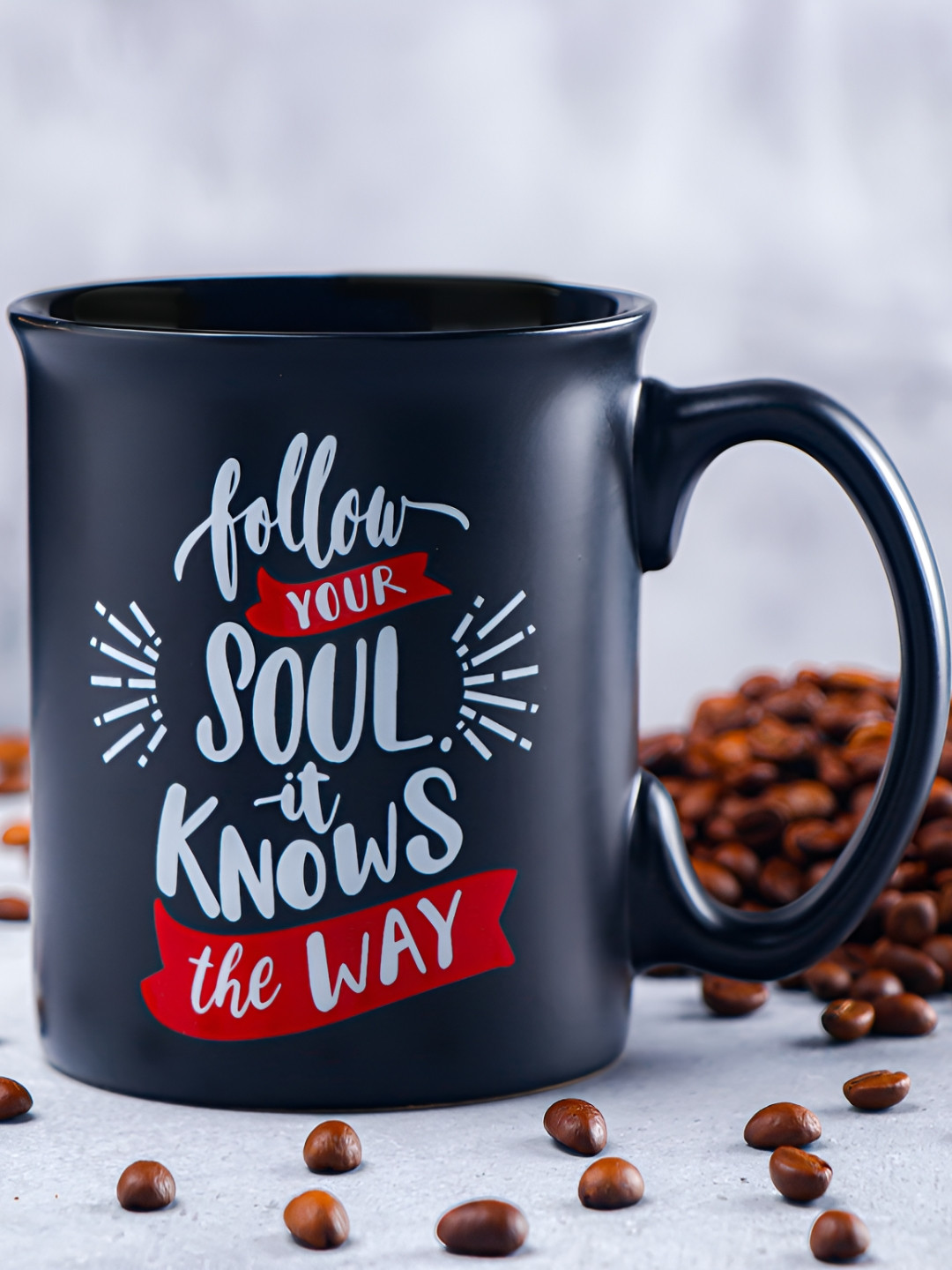 

Archies Black & White Quotation Printed Ceramic Corporate Mug