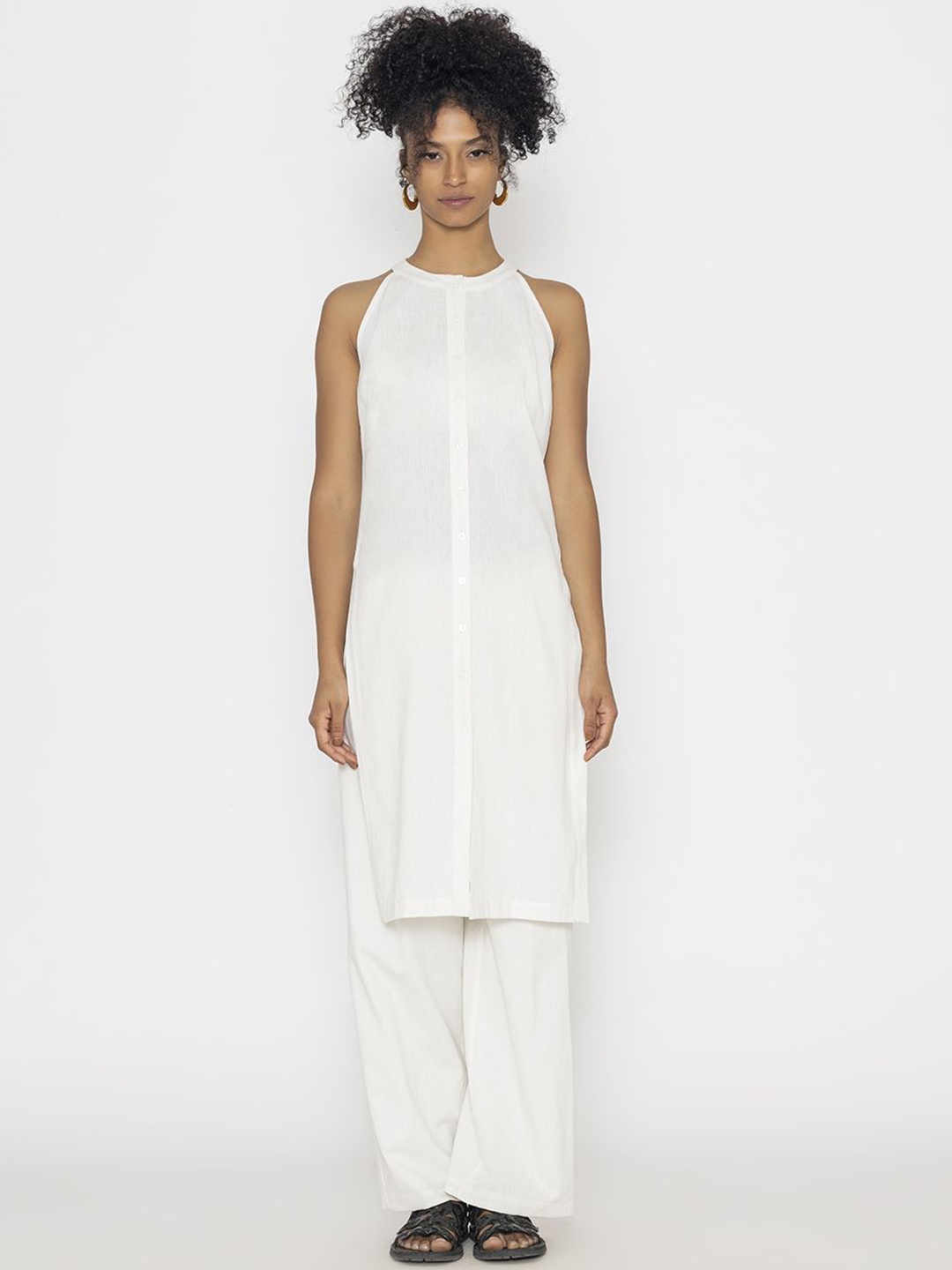 

Contemponari Womens La Bohme Co ord Set, White