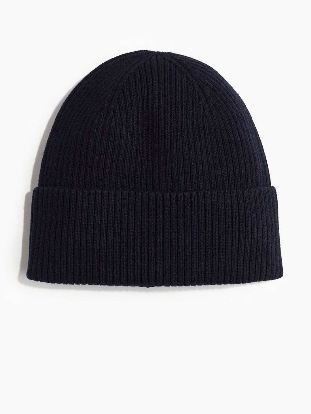 

H&M Men Rib-Knit Hat, Blue