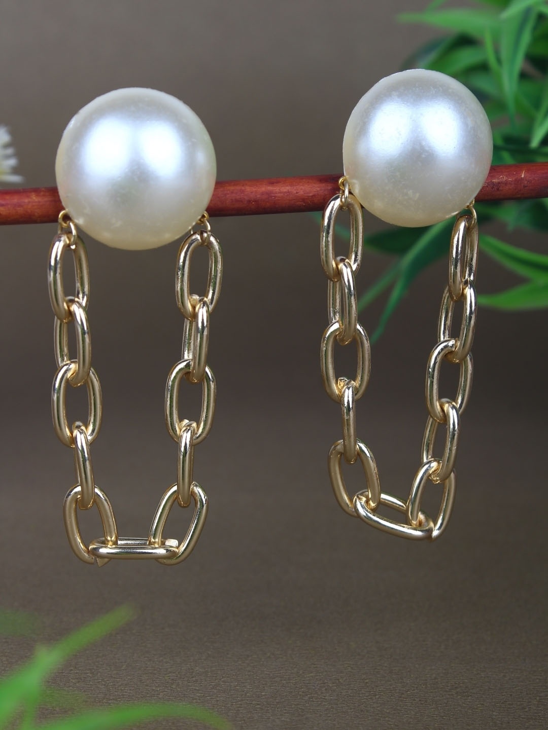

KPOP Gold-Plated Contemporary Drop Earrings