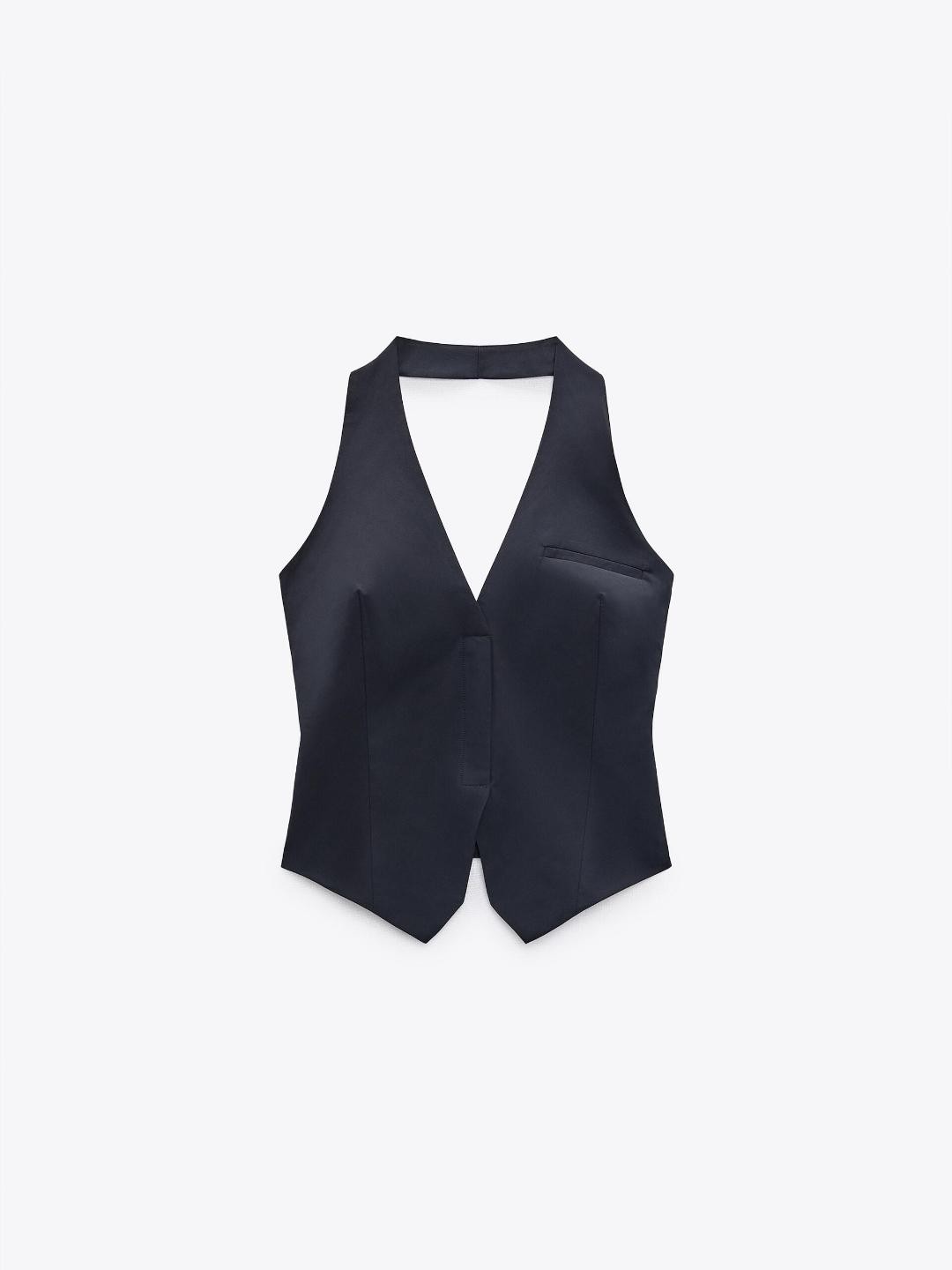 

ZARA Women Tops, Navy blue