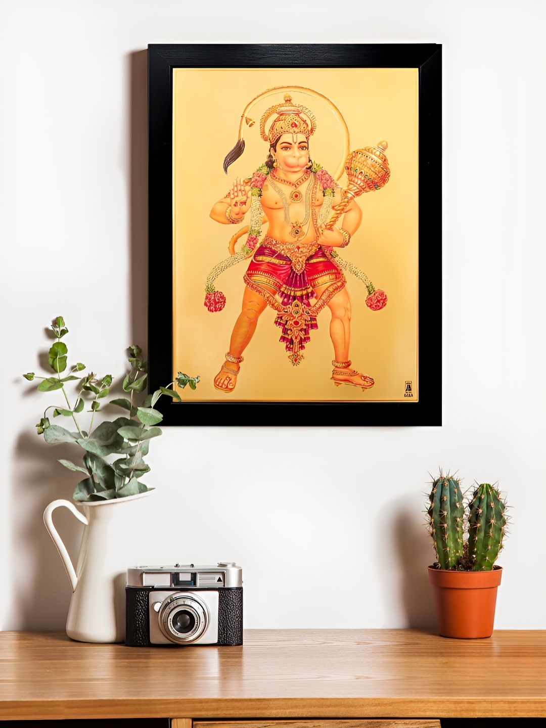 

Hawai Black & Multicoloured 1 Pieces Wood Wall Photo Frames