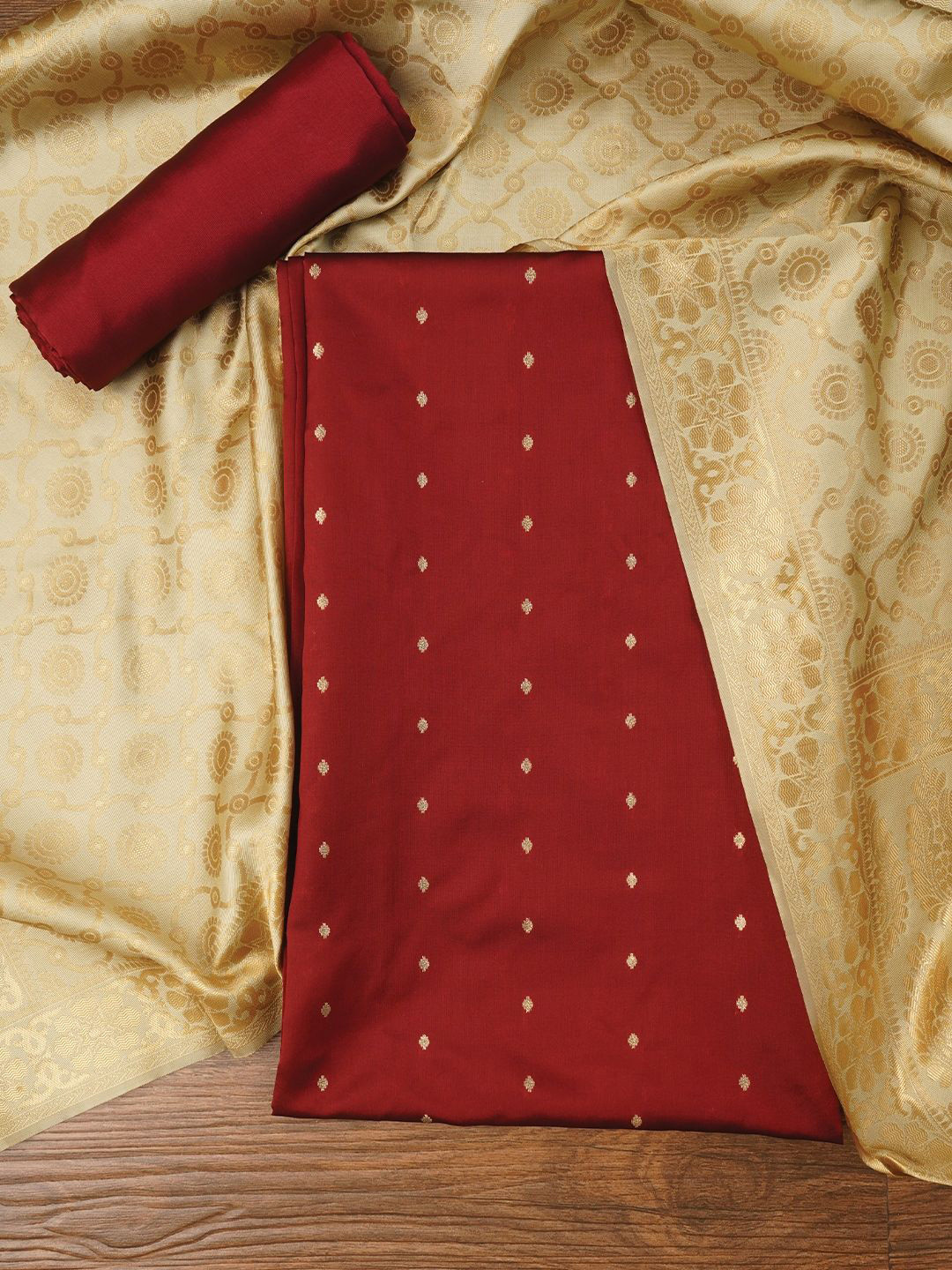 

Jaipur Kurti Unstitched Dress Material, Peach